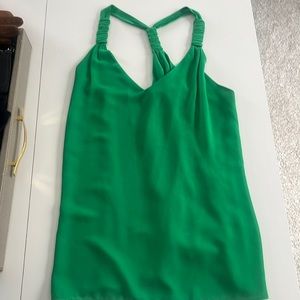 Naked Zebra Green Tank Top